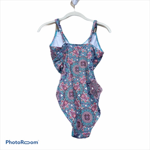 Spanx Sarah Blakely paisley one piece swimsuit - Picture 4 of 5